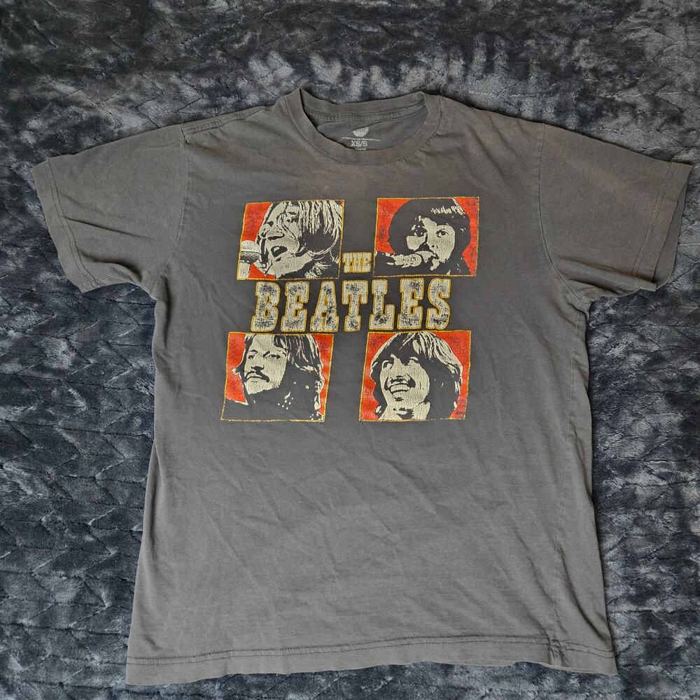 The Beatles Let It Be Album Graphic VTG Style 100% Cotton T-Shirt - Size XS